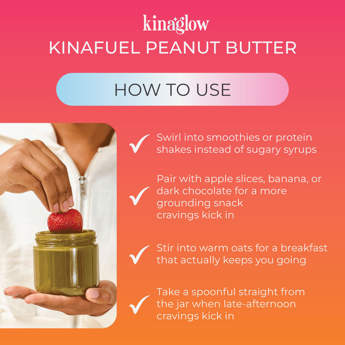 KINAGLOW nut butter collection — Japanese kinako superfoods
