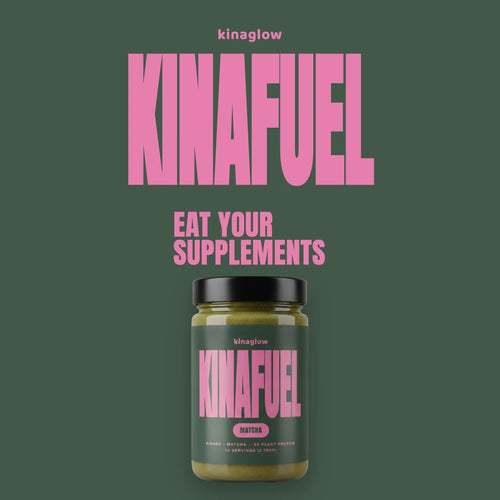 KinaFuel Matcha — Eat your supplements. The 16 oz jar.